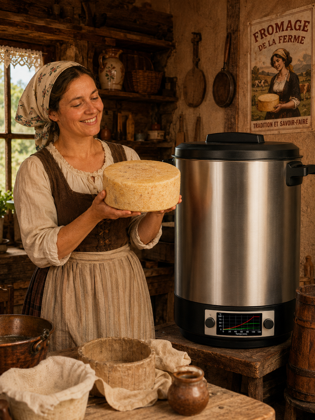 La Fromagiste — fromagerie artisanale et machine haute technologie